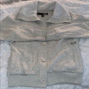 Fox Racing Button Up Hoodie